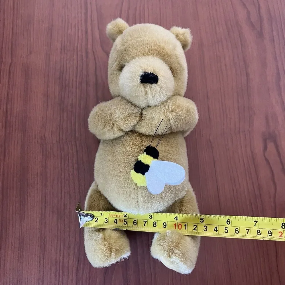 Classic Pooh by GUND x Disney Winnie the Pooh Plush Bee Around Belly 11” 1990s
